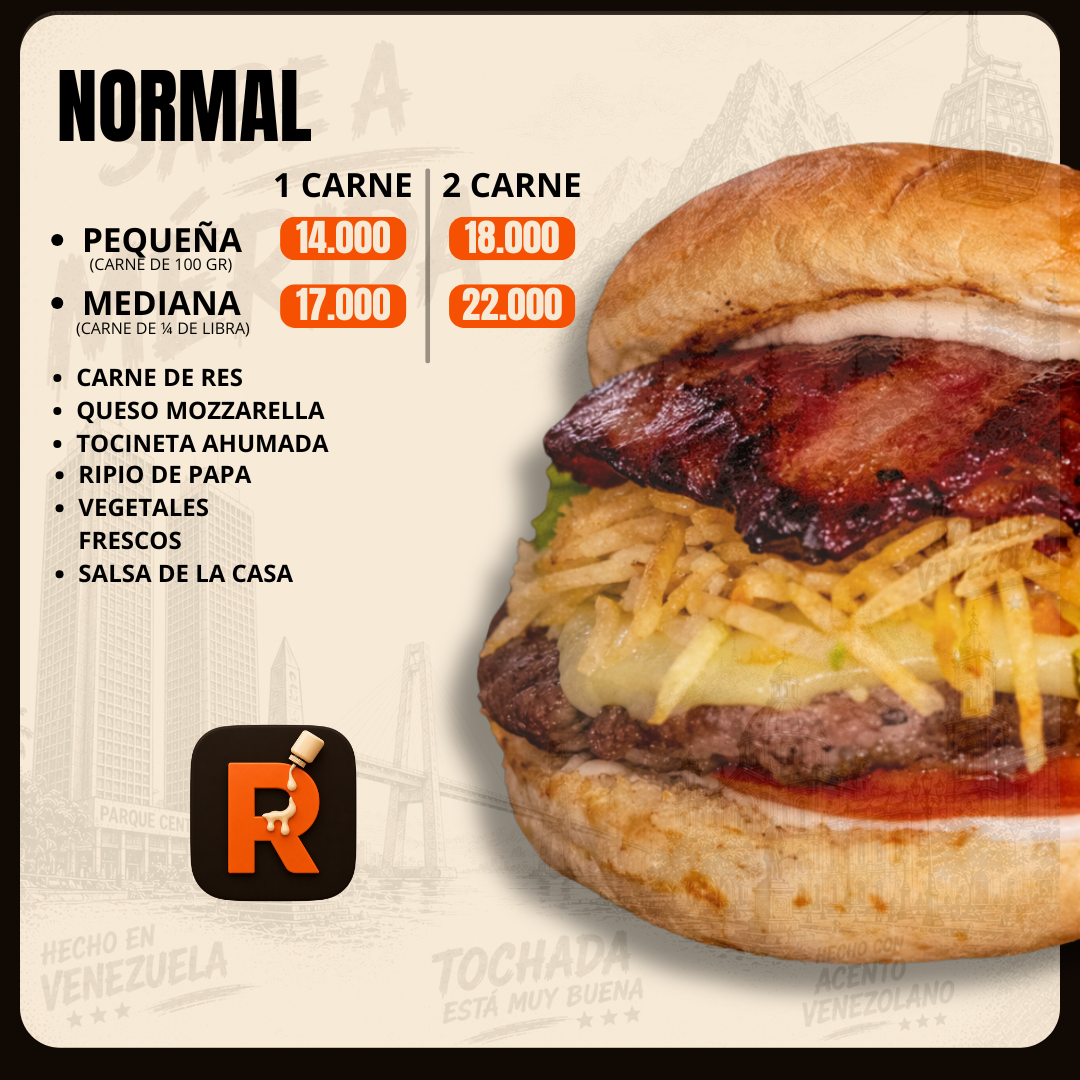 BURGER CLASICAS